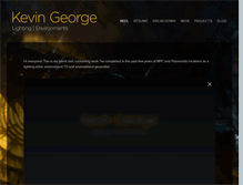 Tablet Screenshot of kevingeorge.net